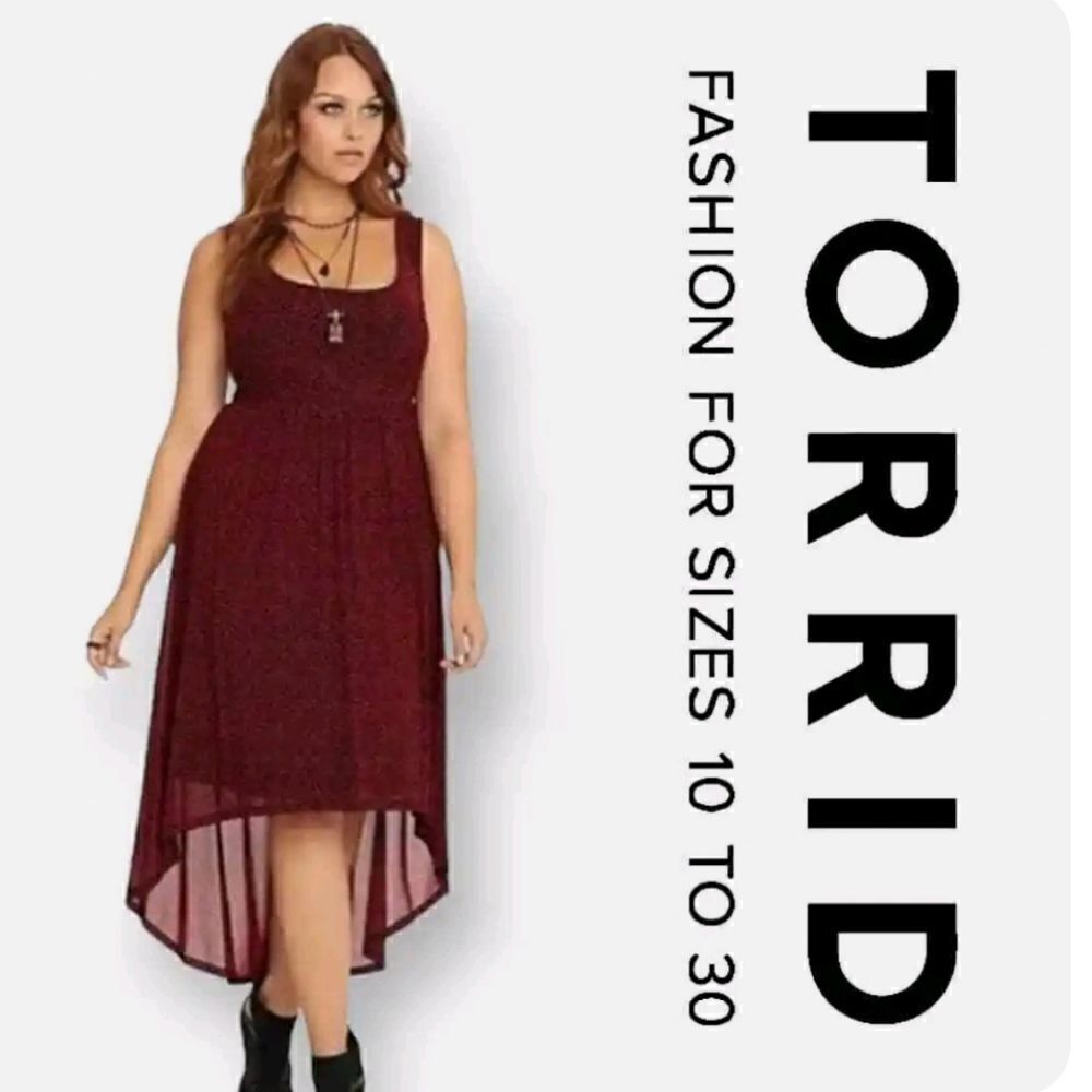 Torrid Cheetah Print Dress